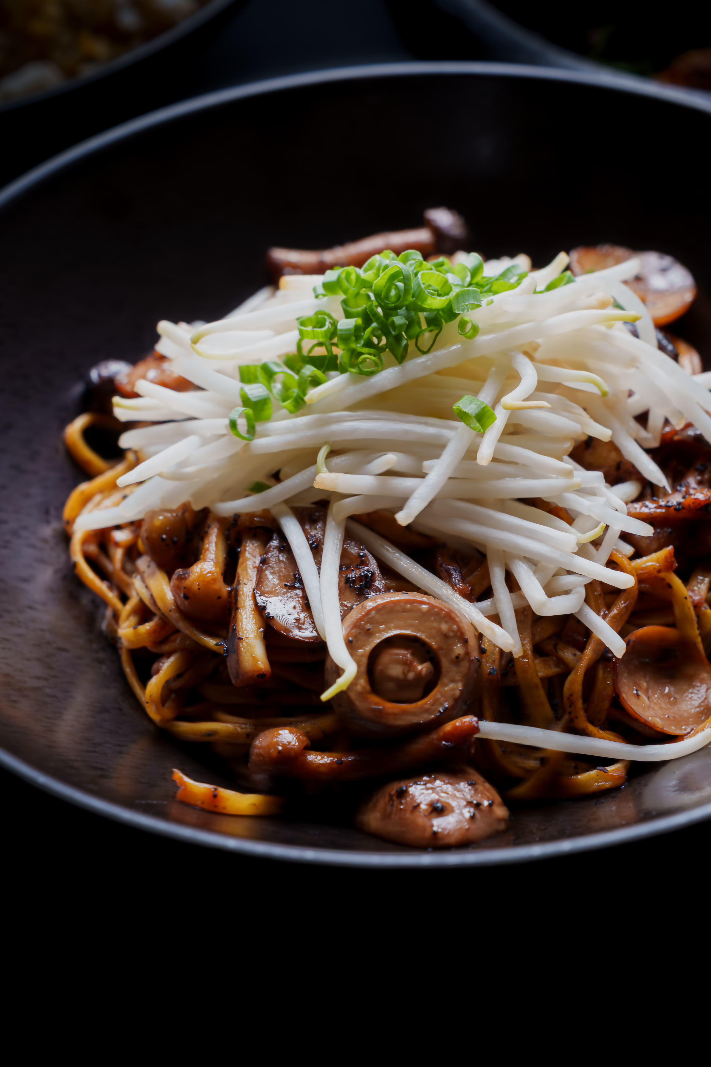 Stir-fried Noodles with Bean Sprouts